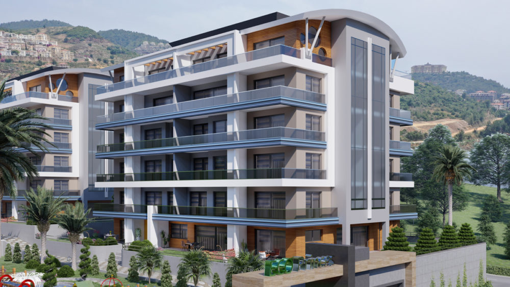 Luxury penthouses in Alanya – Eco Blue