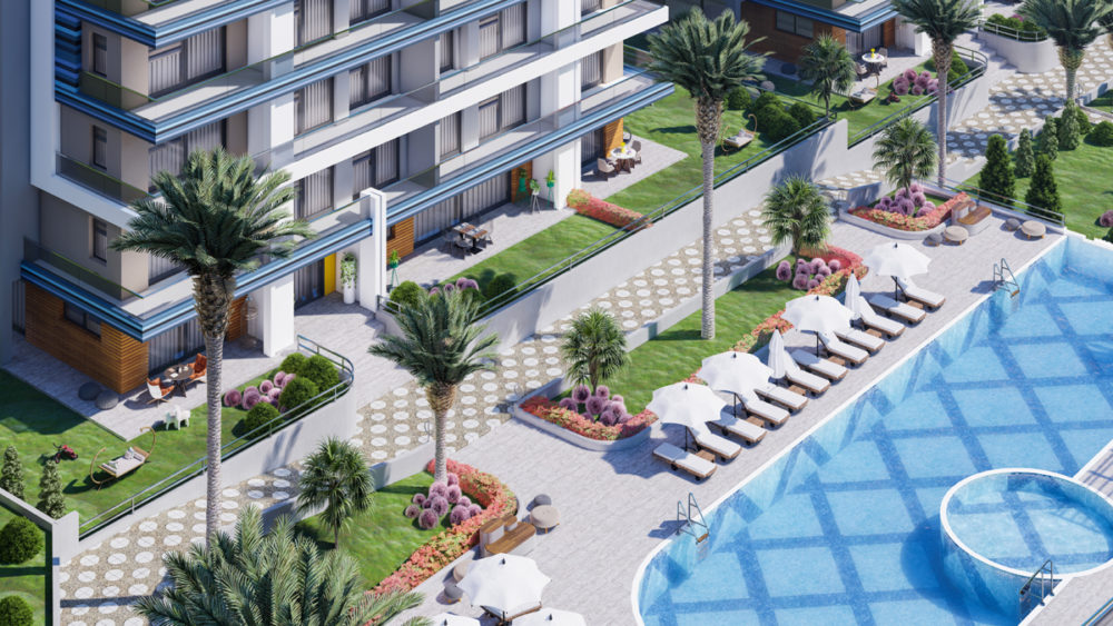 Luxury penthouses in Alanya – Eco Blue