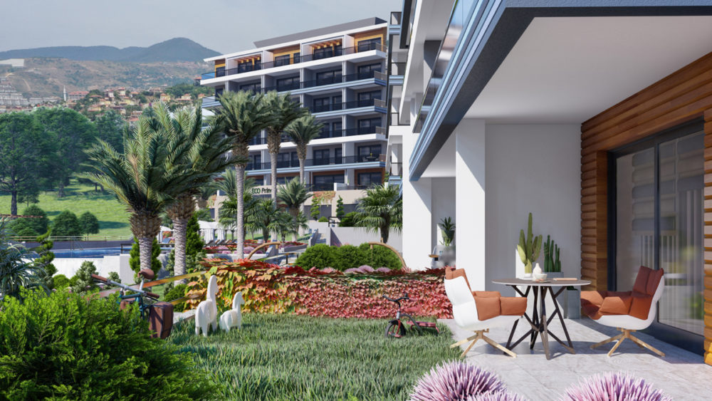 Luxury penthouses in Alanya – Eco Blue